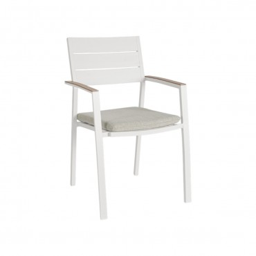 Silla Zelmar exterior-Gris claro