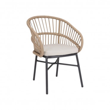 Silla Odivelas exterior-Beige