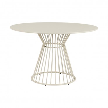 Mesa comedor 120 Austin exterior-Beige