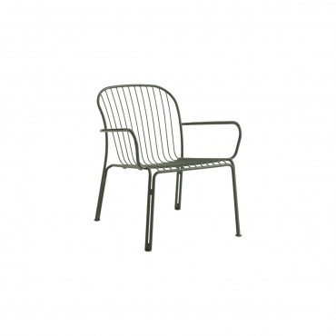 Sillón Lounge Thorvald brazos &Tradition-Verde