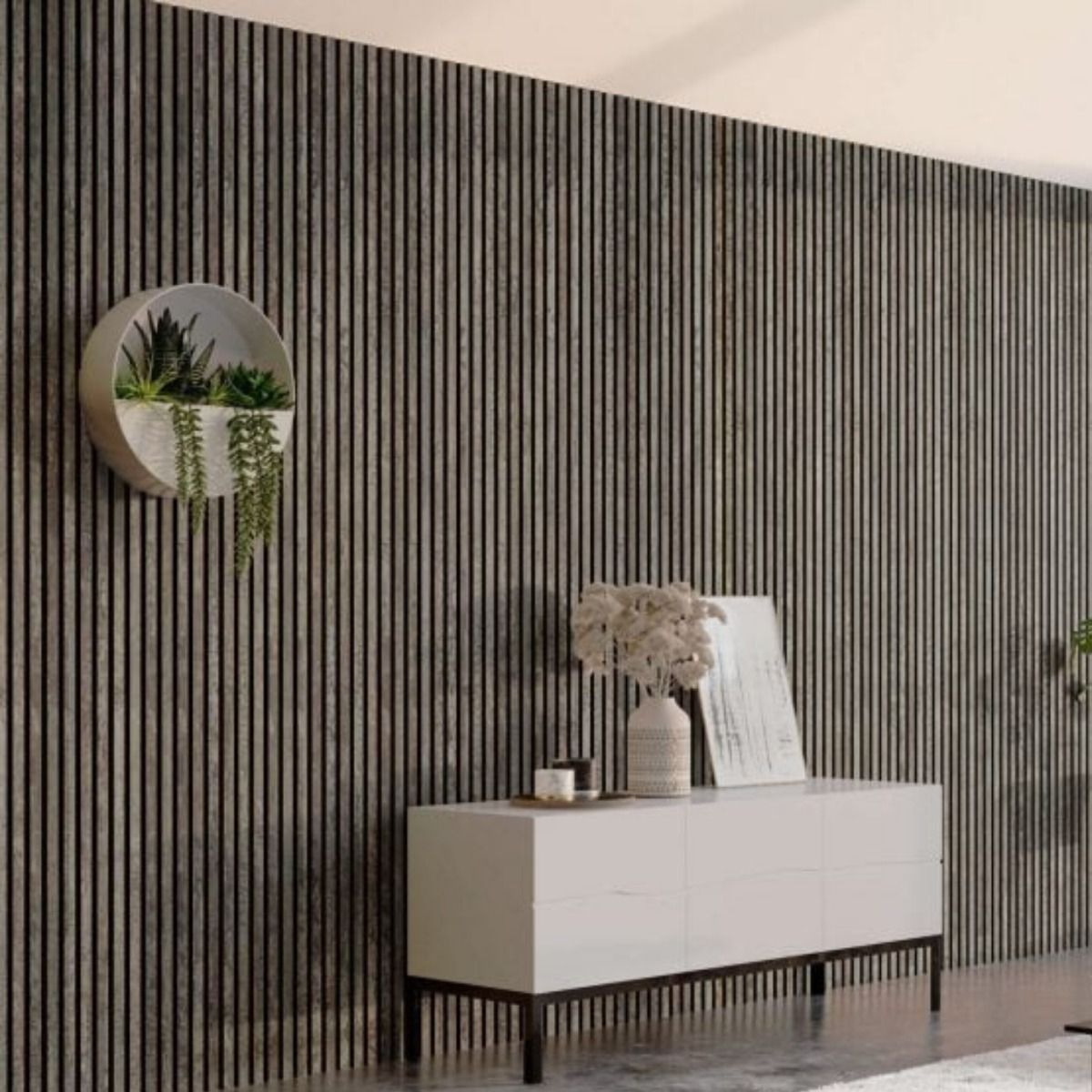 Panel acústico decorativo oxido gris ➨ WoodUpp 