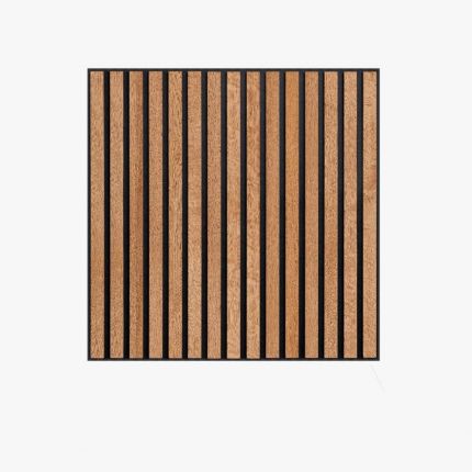 Panel acústico 60 | Roble rústico marrón