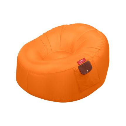 Puff inflable de exterior Longchamp - Fatboy-Naranja