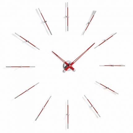 Reloj de pared Merlin i - Nomon -Rojo
