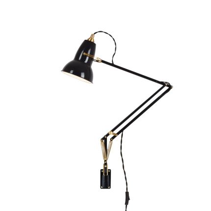 Aplique pared extensible Brass Anglepoise Negro