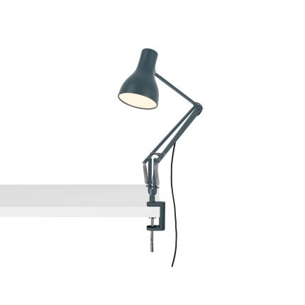 Lámpara tipo 75 con abrazadera de escritorio - Anglepoise-Gris