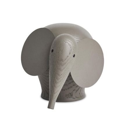 Elefante Nunu roble mediano - Woud-Gris