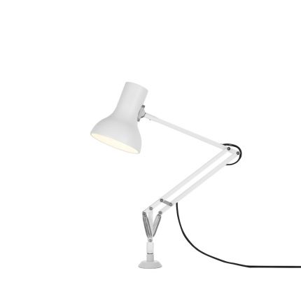 Lámpara Mini tipo 75 con inserto de escritorio - Anglepoise-Blanco
