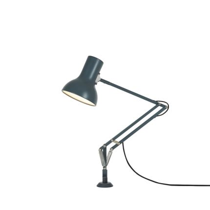 Lámpara Mini tipo 75 con inserto de escritorio - Anglepoise-Gris