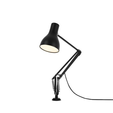 Lámpara tipo 75 con inserto de escritorio - Anglepoise-Negro