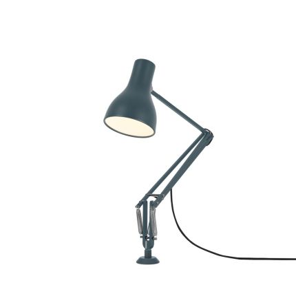 Lámpara tipo 75 con inserto de escritorio - Anglepoise-Gris