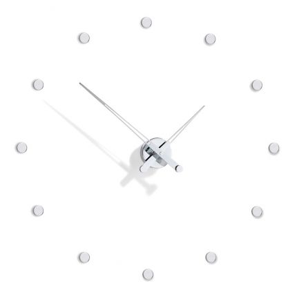 Reloj de pared Rodón i de Nomon ¡Señales horarias! 12sh cromadas, agujas de acero