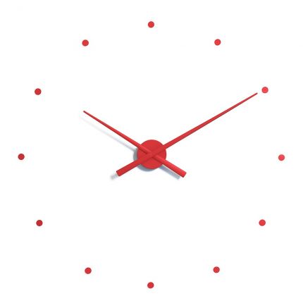 Reloj de pared OJ - Nomon-Rojo