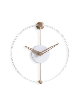 Reloj de pared Nano blanco - Nomon