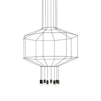 Lámpara de suspensión Wireflow Octagonal - Vibia