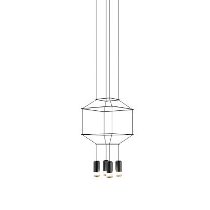 Lámpara de suspensión Wireflow Cuadrada S - Vibia