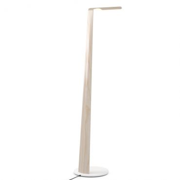 Lámpara de pie Swan Floor madera clara - Tunto