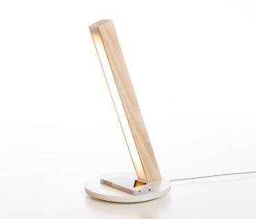 Lámpara de mesa Led40 roble  - Tunto