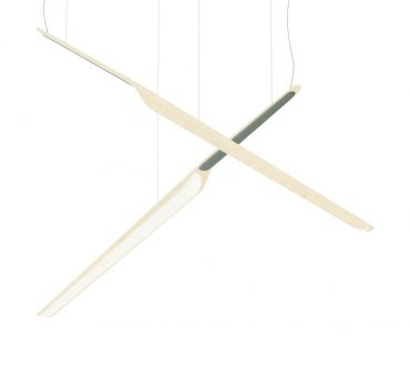 Lámpara de suspensión Swan Wing madera clara - Tunto