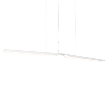 Lámpara de suspensión Swan roble blanco - Tunto