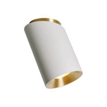 Lámpara Tobo Diagonal | Estilo moderno-Blanco